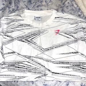 Gymshark baggy crop top